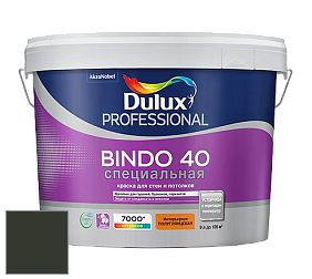 Краска DULUX LUXIUM BINDO 40 Специальная полуглянцевая краска цвет RAL 6008 