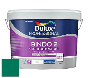 Краска DULUX LUXIUM BINDO 2 глубокоматовая краска цвет NCS S 4050-B90G 