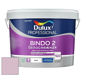 Краска DULUX LUXIUM BINDO 2 глубокоматовая краска цвет 10RR 56/121 Ballerina Slipper