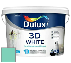 Краска DULUX LUXIUM 3D WHITE матовая краска цвет NCS S 1040-B80G 