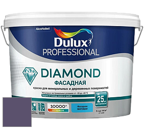 Краска DULUX LUXIUM DIAMOND ФАСАДНАЯ матовая краска цвет 30RB 09/179 
