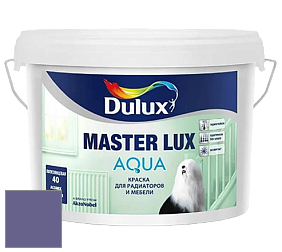 Краска DULUX LUXIUM MASTER LUX AQUA полуглянцевая краска цвет 10RB 14/232 