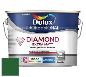 Краска DULUX LUXIUM DIAMOND EXTRA MATT глубокоматовая краска цвет RAL 6002 
