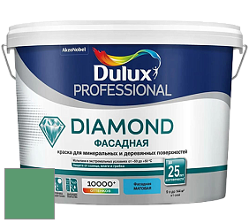 Краска DULUX LUXIUM DIAMOND ФАСАДНАЯ матовая краска цвет 90GY 28/319 Irish Spring