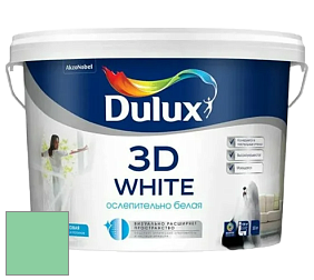 Краска DULUX LUXIUM 3D WHITE матовая краска цвет 90GY 54/334 Pillow Mint
