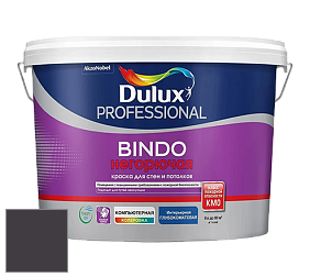 Краска DULUX LUXIUM BINDO НЕГОРЮЧАЯ 9л глубокоматовая краска цвет NCS S 8505-R50B 