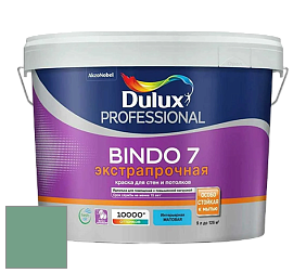Краска DULUX LUXIUM BINDO 7 Экстрапрочная матовая краска цвет NCS S 3030-G 