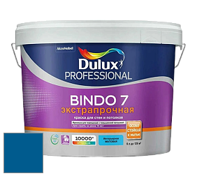 Краска DULUX LUXIUM BINDO 7 Экстрапрочная матовая краска цвет 30BB 10/337 Jazz
