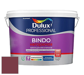 Краска DULUX LUXIUM BINDO НЕГОРЮЧАЯ 9л глубокоматовая краска цвет NCS S 4050-R10B 