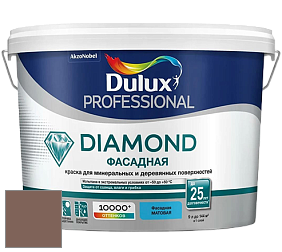 Краска DULUX LUXIUM DIAMOND ФАСАДНАЯ матовая краска цвет 50YR 16/127 Audrey's Auburn