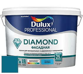 Краска DULUX LUXIUM DIAMOND ФАСАДНАЯ матовая краска цвет 70BG 14/243 Soldier's Pride