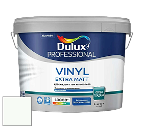 Краска DULUX LUXIUM VINYL EXTRA MATT глубокоматовая краска цвет RAL 9016 