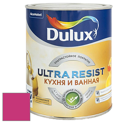 Краска DULUX LUXIUM ULTRA RESIST КУХНЯ И ВАННАЯ полуматовая ультрастойкая краска цвет RAL 4010 