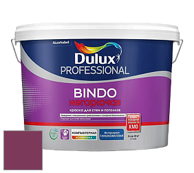 Краска DULUX LUXIUM BINDO НЕГОРЮЧАЯ 9л глубокоматовая краска цвет 30RR 10/321 Valhalla