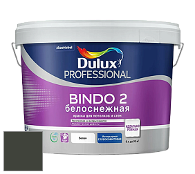 Краска DULUX LUXIUM BINDO 2 глубокоматовая краска цвет RAL 6006 