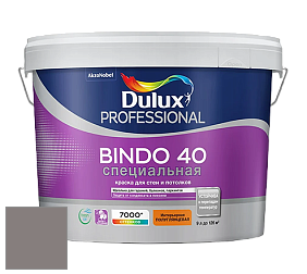 Краска DULUX LUXIUM BINDO 40 Специальная полуглянцевая краска цвет 04YR 24/029 Cobbled Grey