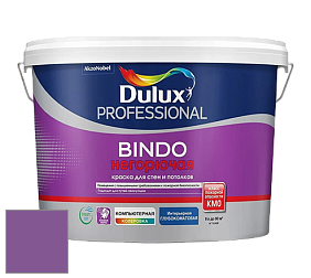 Краска DULUX LUXIUM BINDO НЕГОРЮЧАЯ 9л глубокоматовая краска цвет NCS S 3055-R50B 