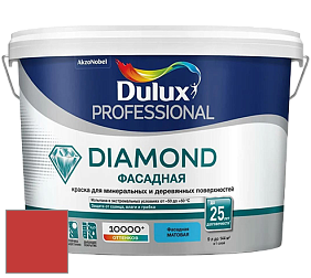 Краска DULUX LUXIUM DIAMOND ФАСАДНАЯ матовая краска цвет 16YR 16/594 Matador
