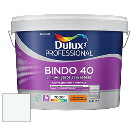 Краска DULUX LUXIUM BINDO 40 Специальная полуглянцевая краска цвет RAL 9003 