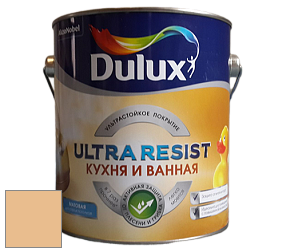 Краска DULUX LUXIUM ULTRA RESIST КУХНЯ И ВАННАЯ матовая ультрастойкая краска цвет 10YY 58/295 Light Topaz