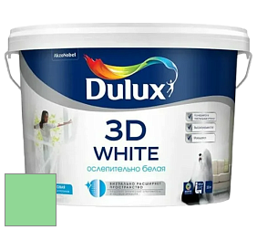 Краска DULUX LUXIUM 3D WHITE матовая краска цвет NCS S 0550-G10Y 