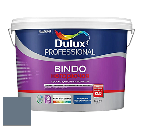 Краска DULUX LUXIUM BINDO НЕГОРЮЧАЯ 9л глубокоматовая краска цвет 10BB 18/106 