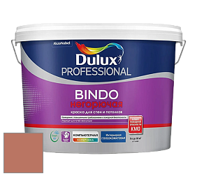 Краска DULUX LUXIUM BINDO НЕГОРЮЧАЯ 9л глубокоматовая краска цвет NCS S 3040-Y70R 