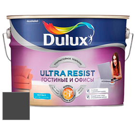 Краска DULUX LUXIUM ULTRA RESIST ГОСТИНЫЕ И ОФИСЫ ультрастойкая матовая краска цвет 00NN 07/000 