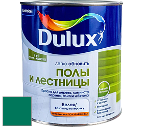 Краска DULUX LUXIUM ПОЛЫ И ЛЕСТНИЦЫ полуглянцевая краска цвет NCS S 4050-B90G 