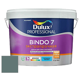 Краска DULUX LUXIUM BINDO 7 Экстрапрочная матовая краска цвет 78GG 19/078 Cheeky Grey