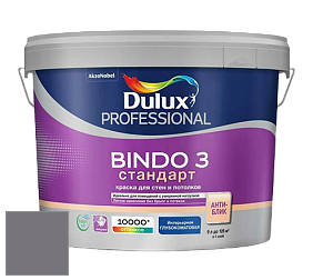 Краска DULUX LUXIUM BINDO 3 Стандарт глубокоматовая краска цвет NCS S 6005-R50B 