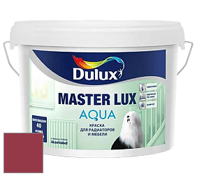 Краска DULUX LUXIUM MASTER LUX AQUA полуглянцевая краска цвет 98RR 12/480 Ruby fountain 3