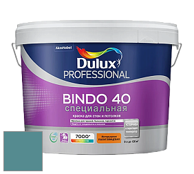 Краска DULUX LUXIUM BINDO 40 Специальная полуглянцевая краска цвет NCS S 4030-B30G 