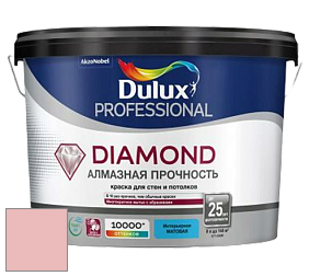 Краска DULUX LUXIUM DIAMOND MATT матовая краска цвет 90RR 58/177 Rose Velvet