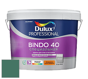Краска DULUX LUXIUM BINDO 40 Специальная полуглянцевая краска цвет NCS S 5030-B90G 