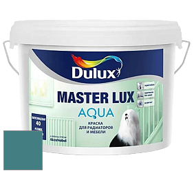 Краска DULUX LUXIUM MASTER LUX AQUA полуглянцевая краска цвет 10BG 18/231 