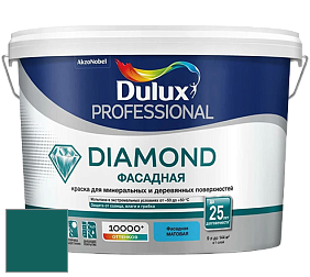 Краска DULUX LUXIUM DIAMOND ФАСАДНАЯ матовая краска цвет NCS S 5540-B50G 