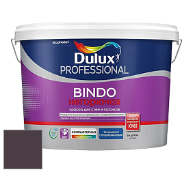 Краска DULUX LUXIUM BINDO НЕГОРЮЧАЯ 9л глубокоматовая краска цвет NCS S 8010-R30B 