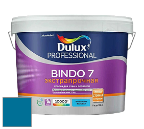 Краска DULUX LUXIUM BINDO 7 Экстрапрочная матовая краска цвет 90BG 14/337 Planetarium