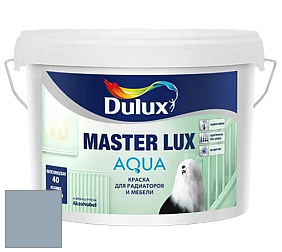 Краска DULUX LUXIUM MASTER LUX AQUA полуглянцевая краска цвет 10BB 40/090 