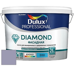 Краска DULUX LUXIUM DIAMOND ФАСАДНАЯ матовая краска цвет NCS S 3020-R60B 