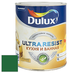 Краска DULUX LUXIUM ULTRA RESIST КУХНЯ И ВАННАЯ полуматовая ультрастойкая краска цвет 84GY 13/321 Alpin Tree