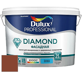 Краска DULUX LUXIUM DIAMOND ФАСАДНАЯ матовая краска цвет 39YR 11/342 Deep Spice