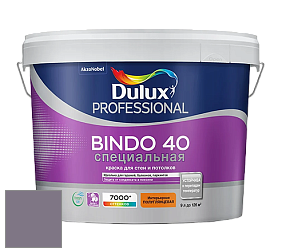 Краска DULUX LUXIUM BINDO 40 Специальная полуглянцевая краска цвет 42RB 21/094 Plum Paste