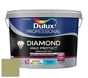 Краска DULUX LUXIUM DIAMOND MAX PROTECT матовая краска цвет NCS S 3030-G70Y 
