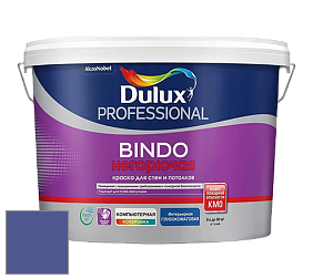 Краска DULUX LUXIUM BINDO НЕГОРЮЧАЯ 9л глубокоматовая краска цвет 91BB 11/331 