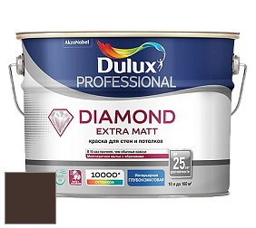 Краска DULUX LUXIUM DIAMOND EXTRA MATT глубокоматовая краска цвет RAL 8017 