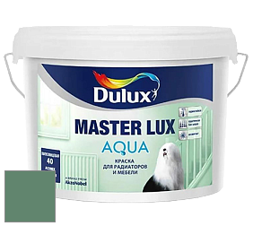 Краска DULUX LUXIUM MASTER LUX AQUA полуглянцевая краска цвет 10GG 20/206 