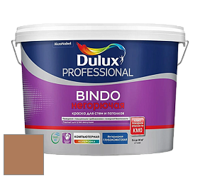 Краска DULUX LUXIUM BINDO НЕГОРЮЧАЯ 9л глубокоматовая краска цвет 80YR 26/323 