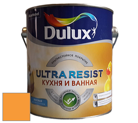 Краска DULUX LUXIUM ULTRA RESIST КУХНЯ И ВАННАЯ матовая ультрастойкая краска цвет 96YR 46/632 Nemo Stripe